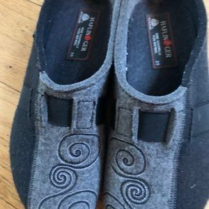 Haflinger 39 wool slipper